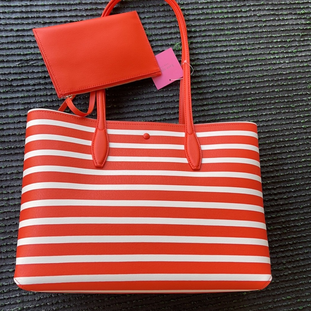Kate Spade All Day Sailing Stripe Large Tote - Picture 5 of 16